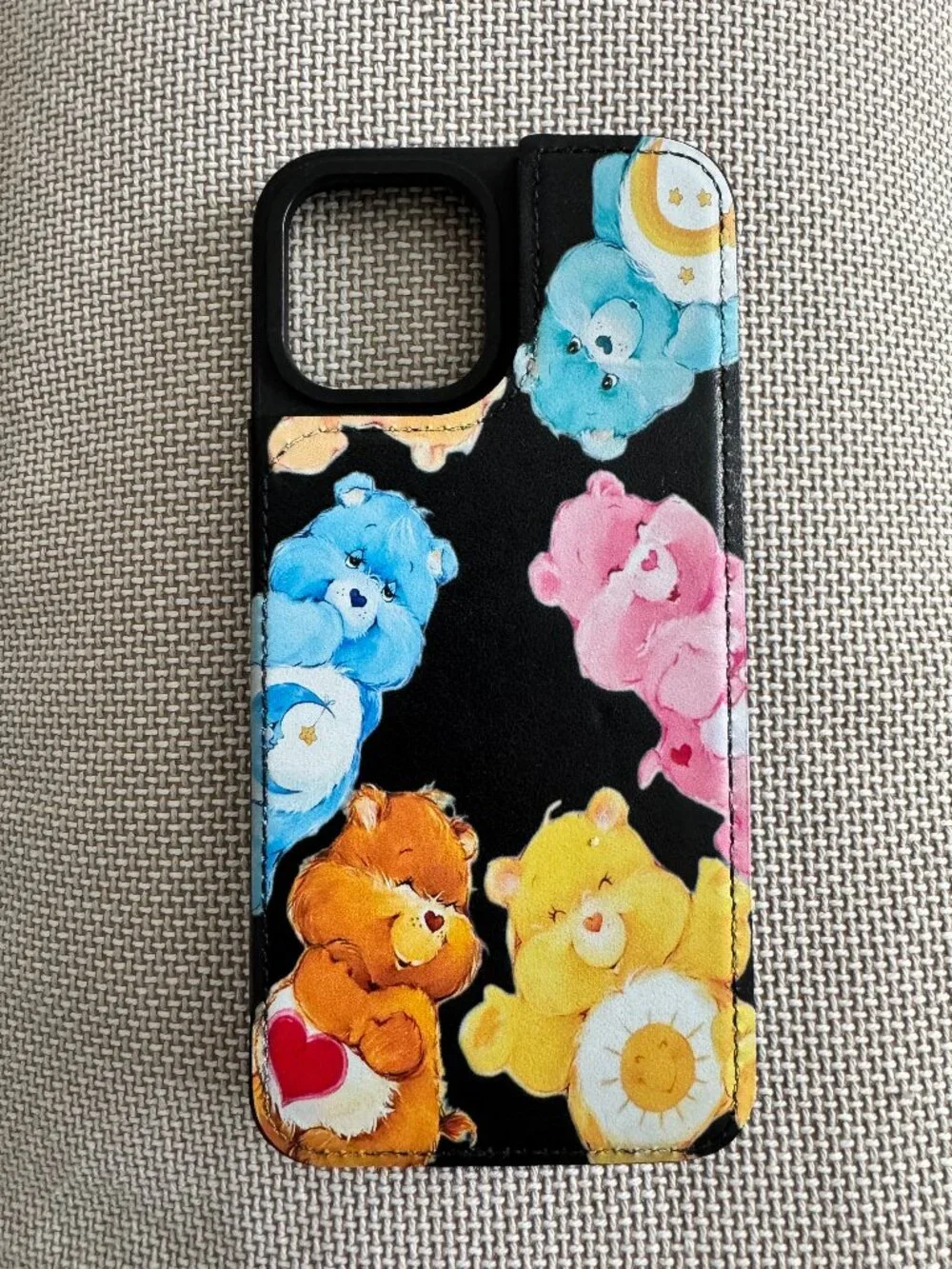 Care Bears Wallet Phone Case iPhone 12 Pro Max Folio Card Holder Magnetic